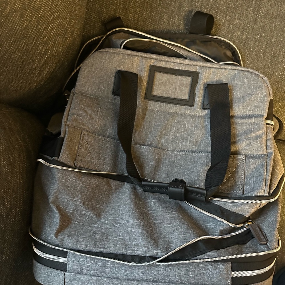 Gray Backpack - image 1